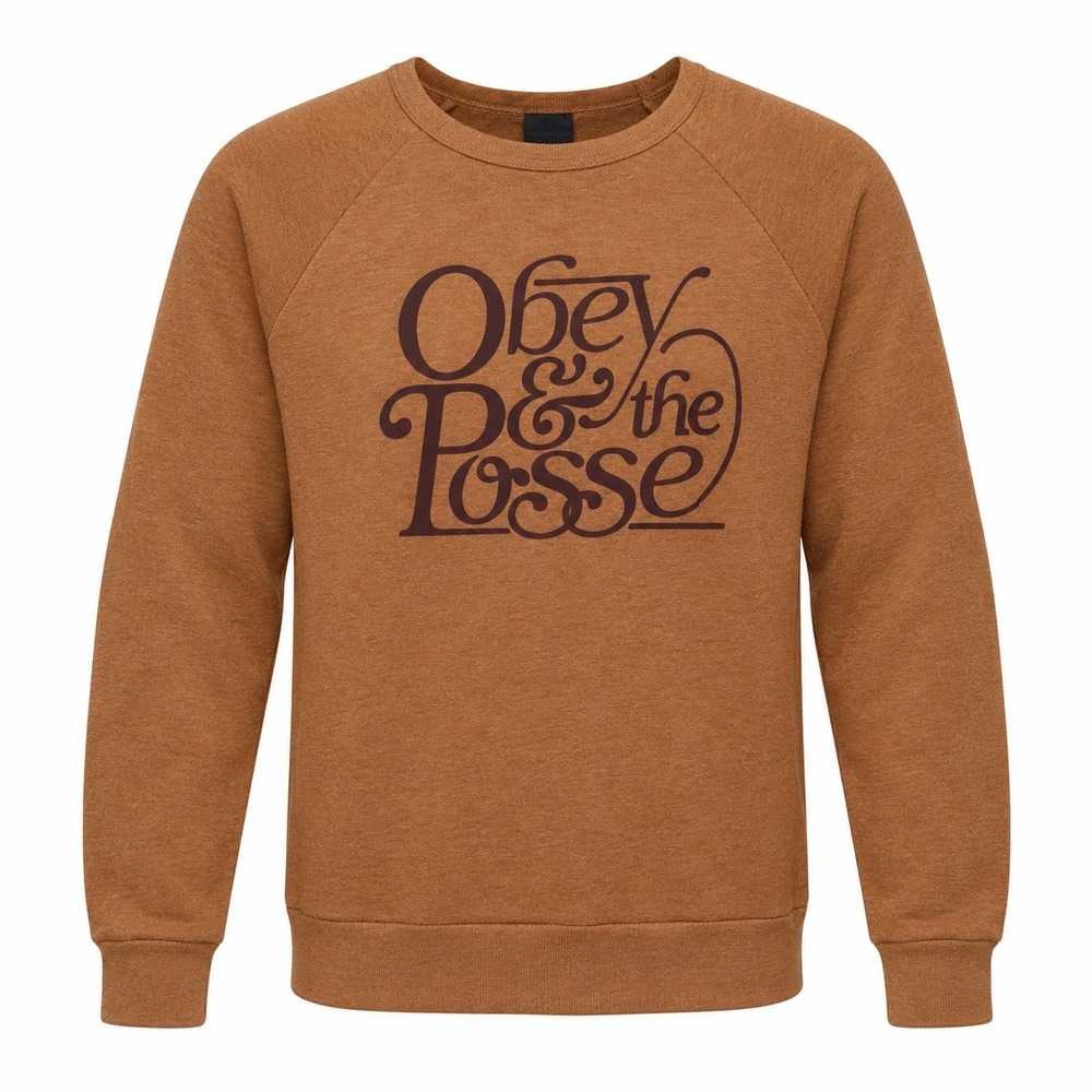 Obey Streetwear Skater Graphic Sweatshirt Women Small Indie Gorpcore Retro Posse